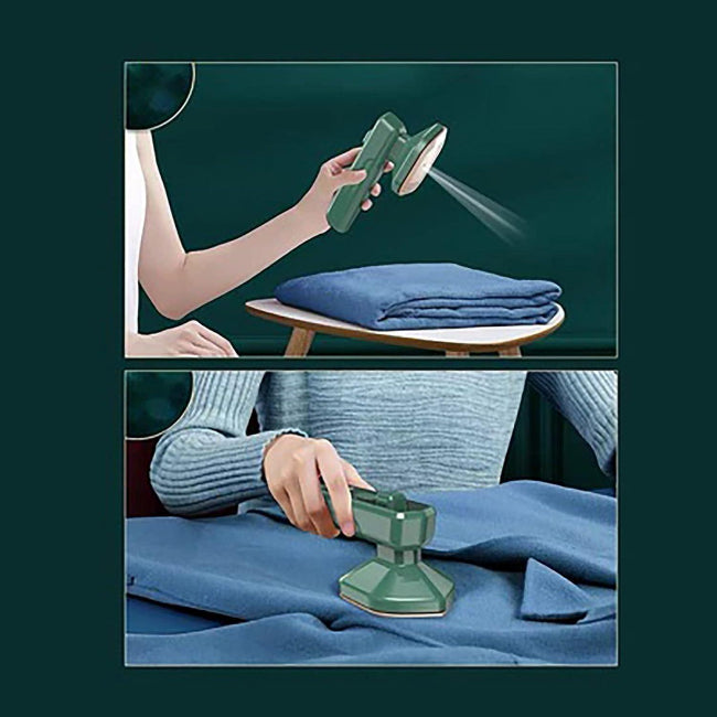 Steamer Iron for Clothes – Portable Travel Handheld