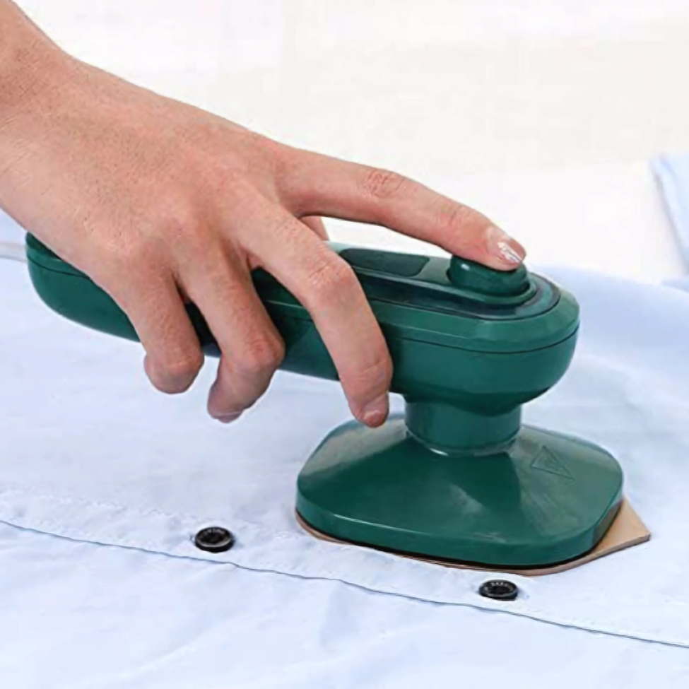 Steamer Iron for Clothes – Portable Travel Handheld
